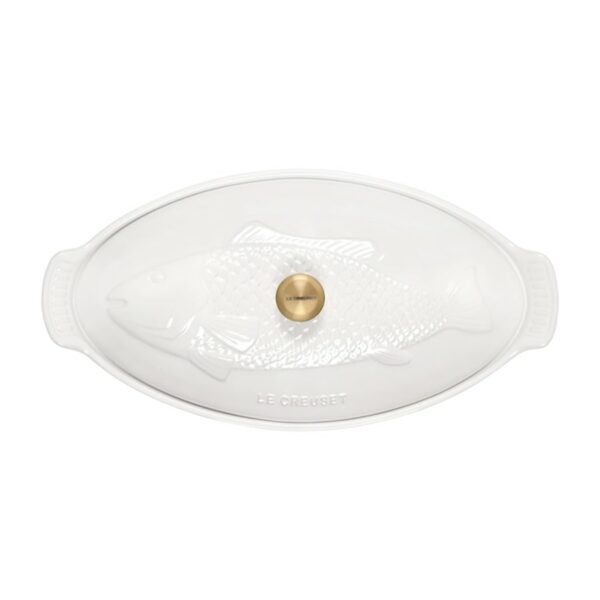 Le Creuset Heritage Fish Baker Wht 34cm - Image 4