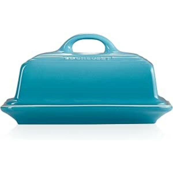 Le Creuset Butter Dish Deep Teal 17 cm - Image 5