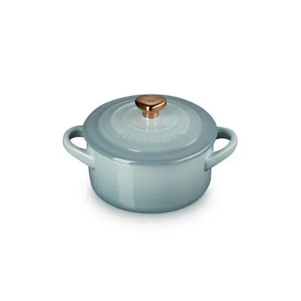 Le Creuset Rd Cocotte Hrt Knob Wht 10 cm - Image 9