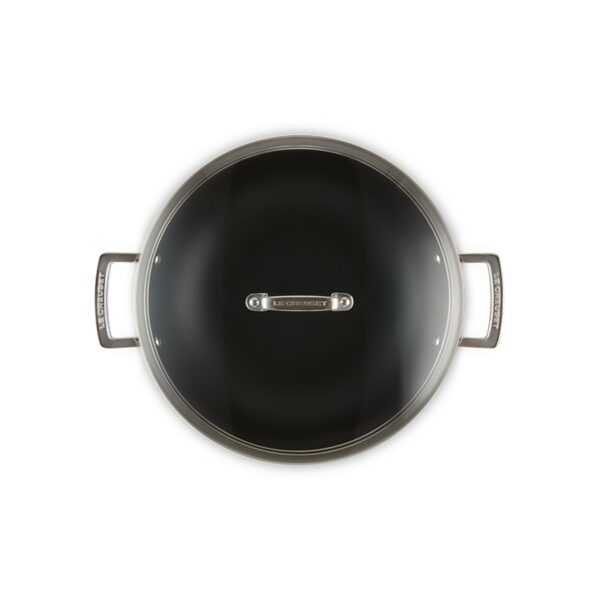 Le Creuset Wok Non-Stick Coating & Glass - Image 4