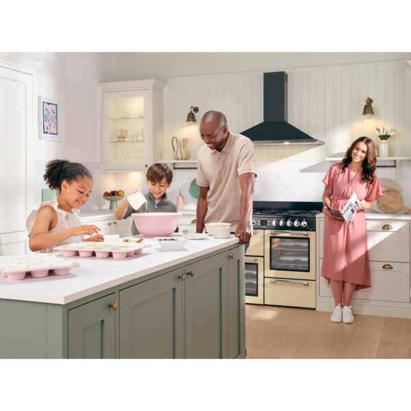 Leisure 100 cm Gas Range Cooker Cream - Image 4