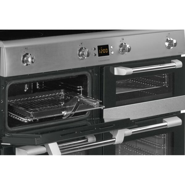 Leisure 100 cm Electric Range Cooker S/S - Image 4