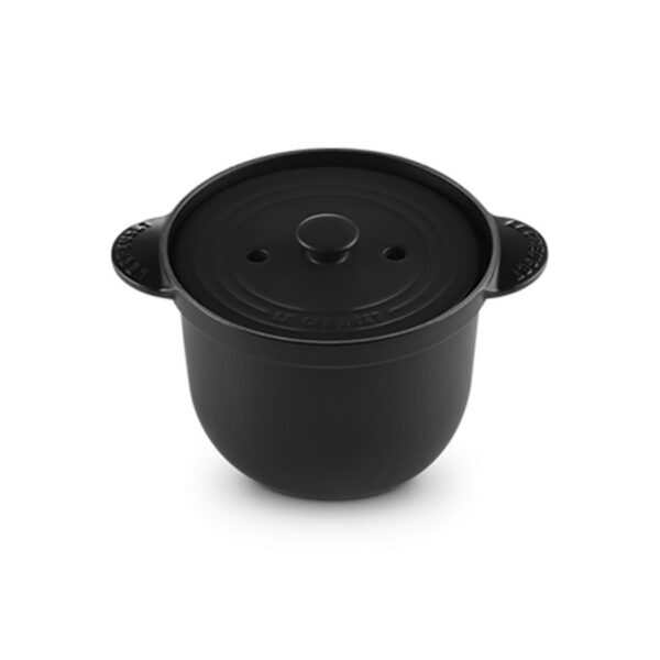 Le Creuset Rd. Cocotte Matt Black 18 cm - Image 5
