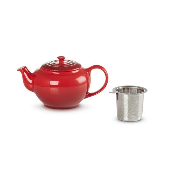 Le Creuset Teapot with SS Infuser Cerise - Image 5