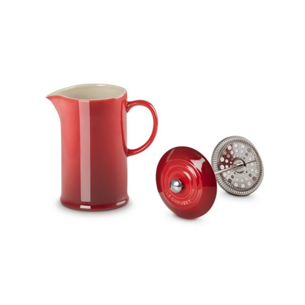 Le Creuset Coffee Pot & Press Cerise 1L - Image 5