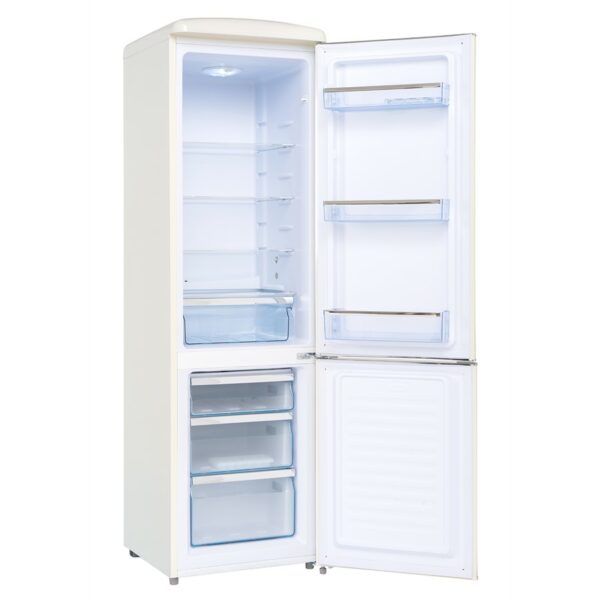 FrigeluX Fridge Freezer Cream 183x53 cm - Image 5