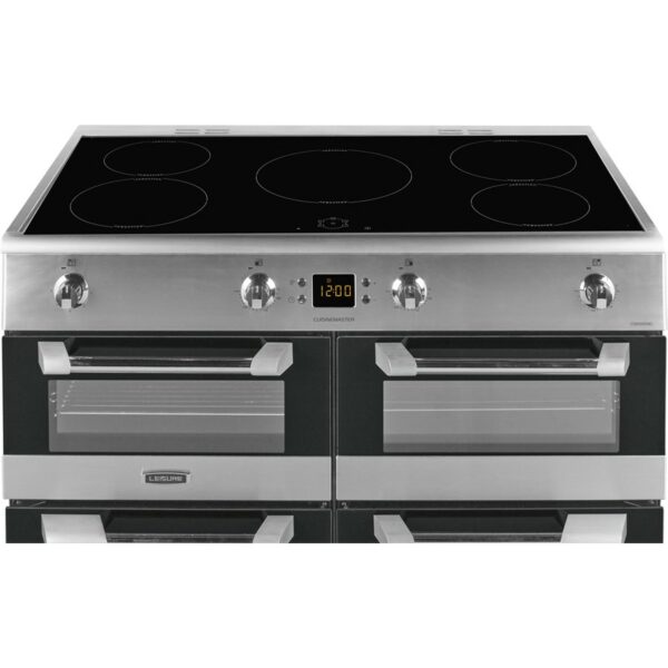Leisure 100 cm Electric Range Cooker S/S - Image 5