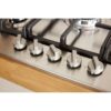 Indesit Hob Gas 5 Burner Stainless Steel - Image 5