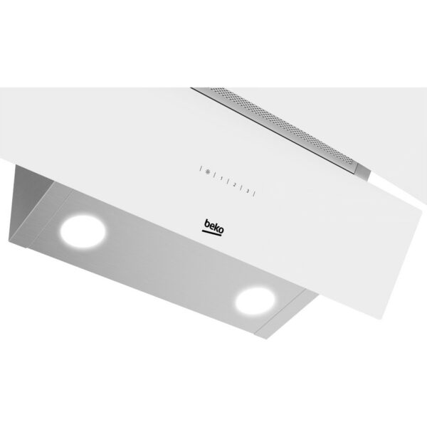 Beko Hood Slanting Crystal White - Image 5