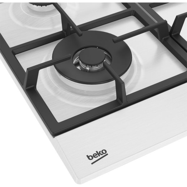 Beko Hob Gas 4 Burners White - Image 5