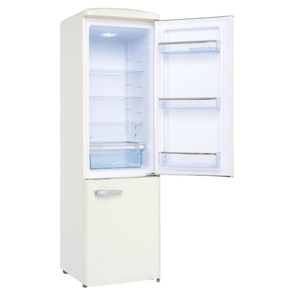 FrigeluX Fridge Freezer Cream 183x53 cm - Image 6
