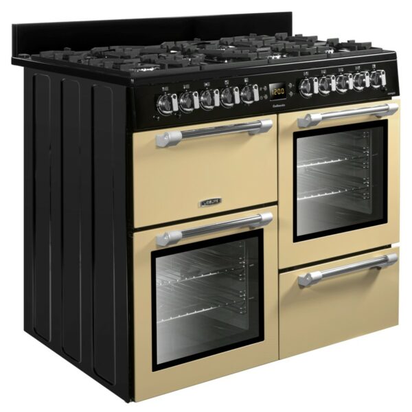 Leisure 100 cm Gas Range Cooker Cream - Image 6