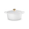Le Creuset Round Casserole White 28 cm