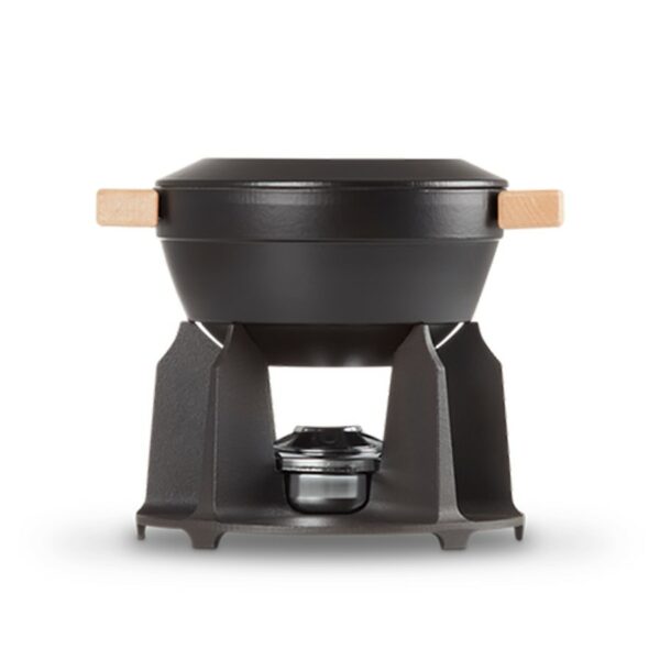 Le Creuset Cheese & Meat Fondue St/Blk - Image 8