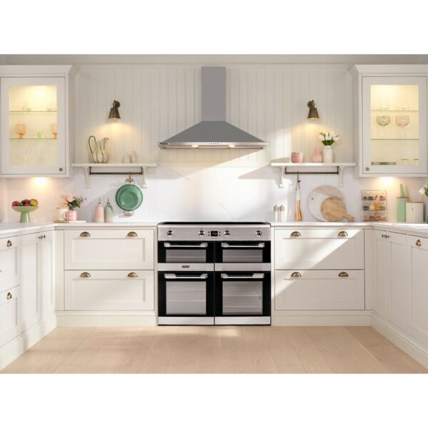 Leisure 100 cm Electric Range Cooker S/S - Image 8