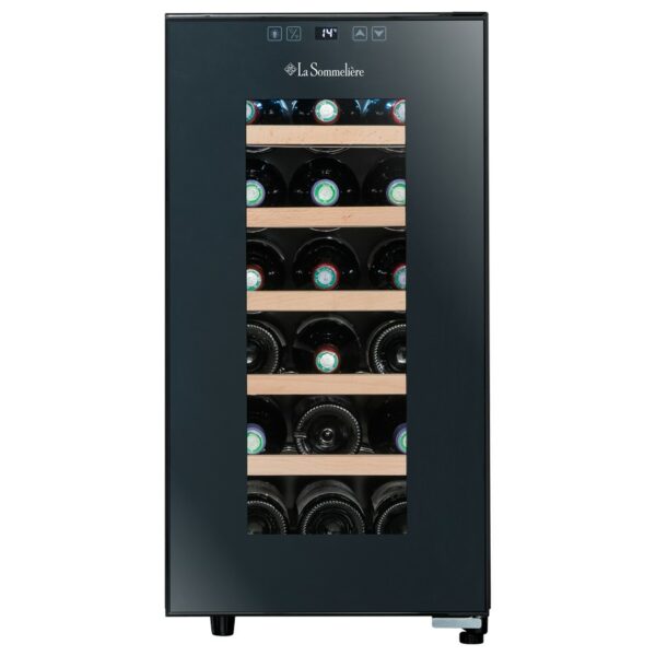 Sommeliere Wine Cellar 18 Bottles Black
