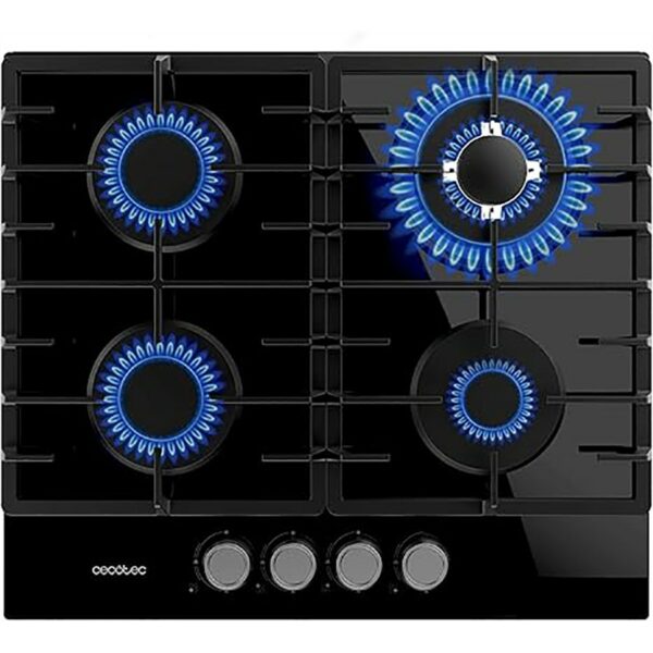 Cecotec Bolero Gas Hob 4 Burner Black