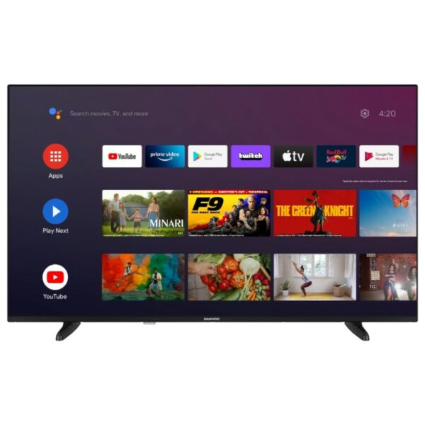 Daewoo TV 55 in 4K HDR Google Android