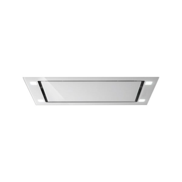 Falmec Hood Sirio Evo White Glass 90 cm