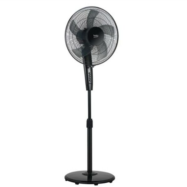 Beko Stand Fan Black Mech. 5 Blades - Image 2