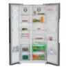 Beko Freestanding American Fridge Freezer in Stainless Steel - Image 3