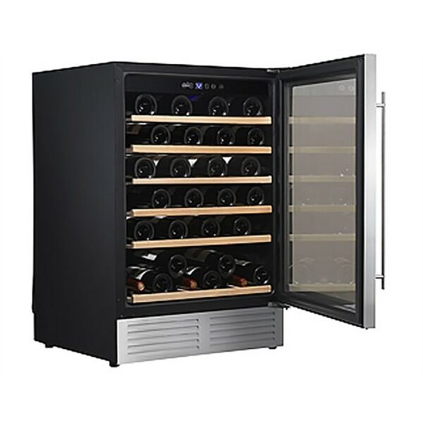 Climadiff Wine Cooler 51 Bottles S/Steel - Image 2
