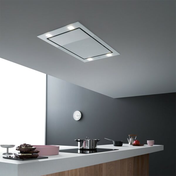 Falmec Hood Sirio Evo White Glass 90 cm - Image 2