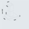 Falmec Island Hood Black 90 cm 800 m3/h - Image 3
