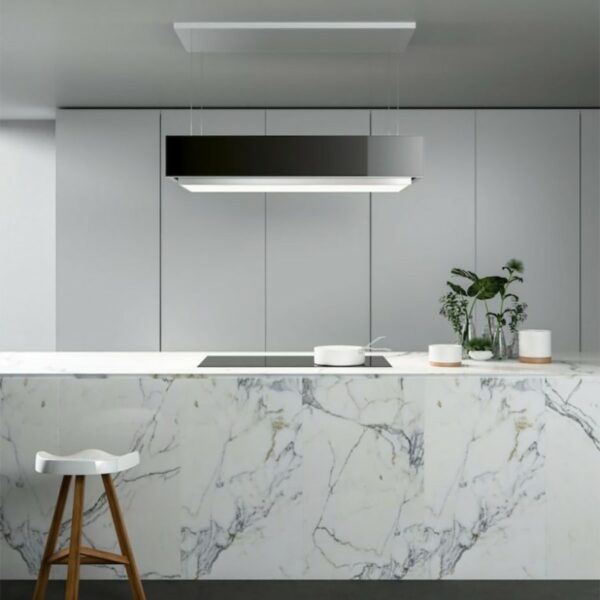 Falmec Levante Island Black Glass 120 cm - Image 4