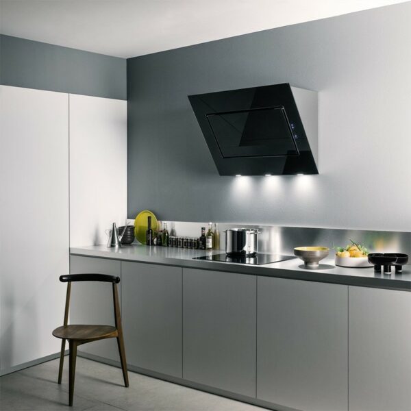 Falmec Hood Wall Mounted Black 90 cm - Image 5