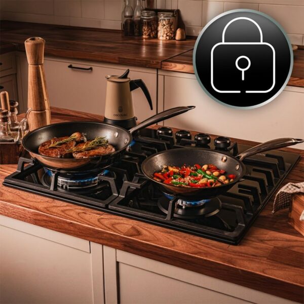 Cecotec Bolero Gas Hob 4 Burner Black - Image 7