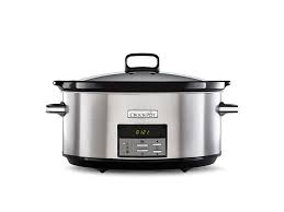 CROCKPOT SLOW COOKER 7.5L SILVER (For 10)