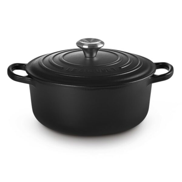 Le Creuset Round Casserole S/Black 20 cm