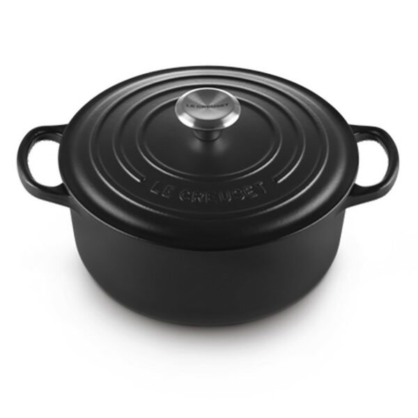Le Creuset Round Casserole S/Black 20 cm - Image 2