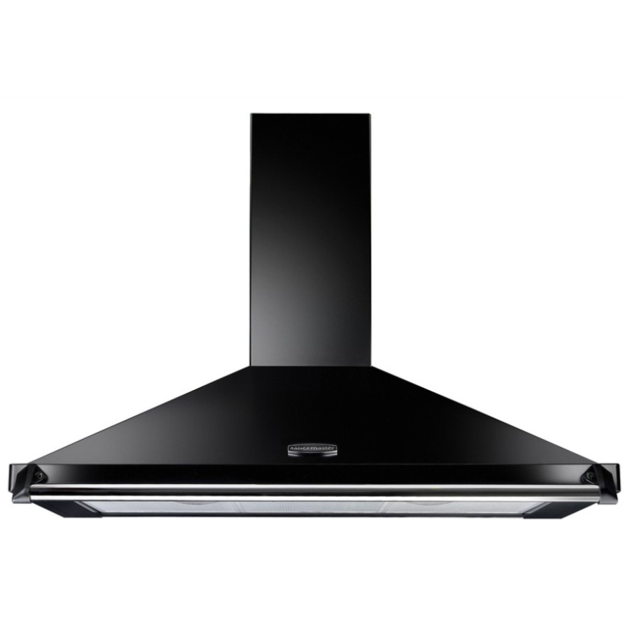 RangeM Class 90 cm Hood Blk Chrome Rail