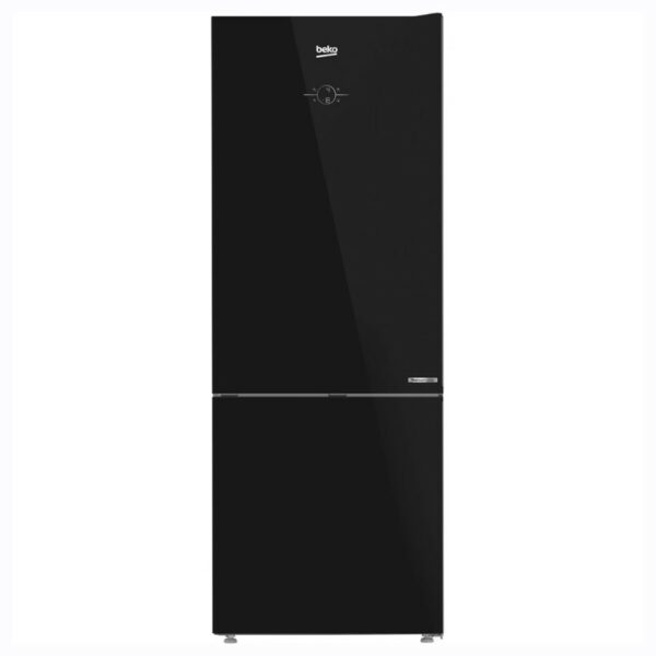 Beko F/Freezer N/Frost Black Glass 490 L