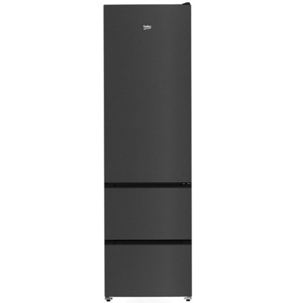 Beko Slim French Fridge Dark Inox 350L