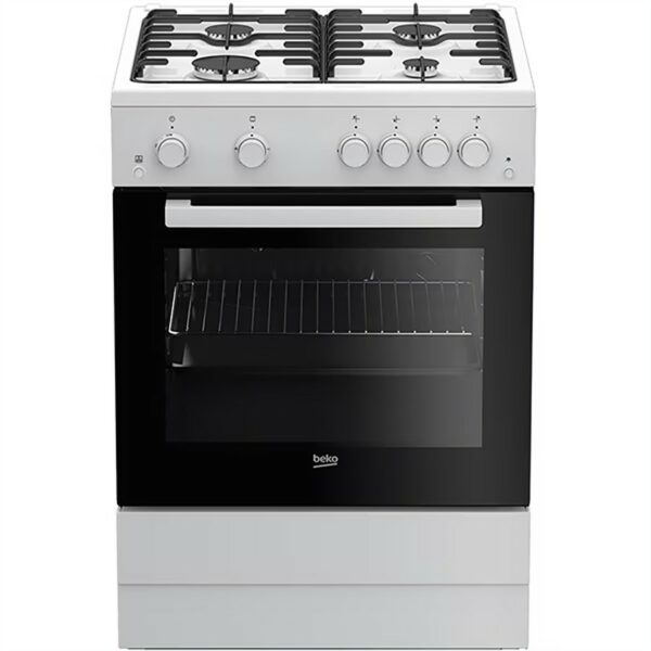 Beko Cooker Gas White With 4 Burners