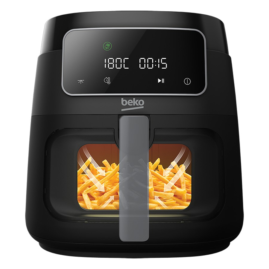Beko AirFryer ExpertFry Black 7.6 Litre
