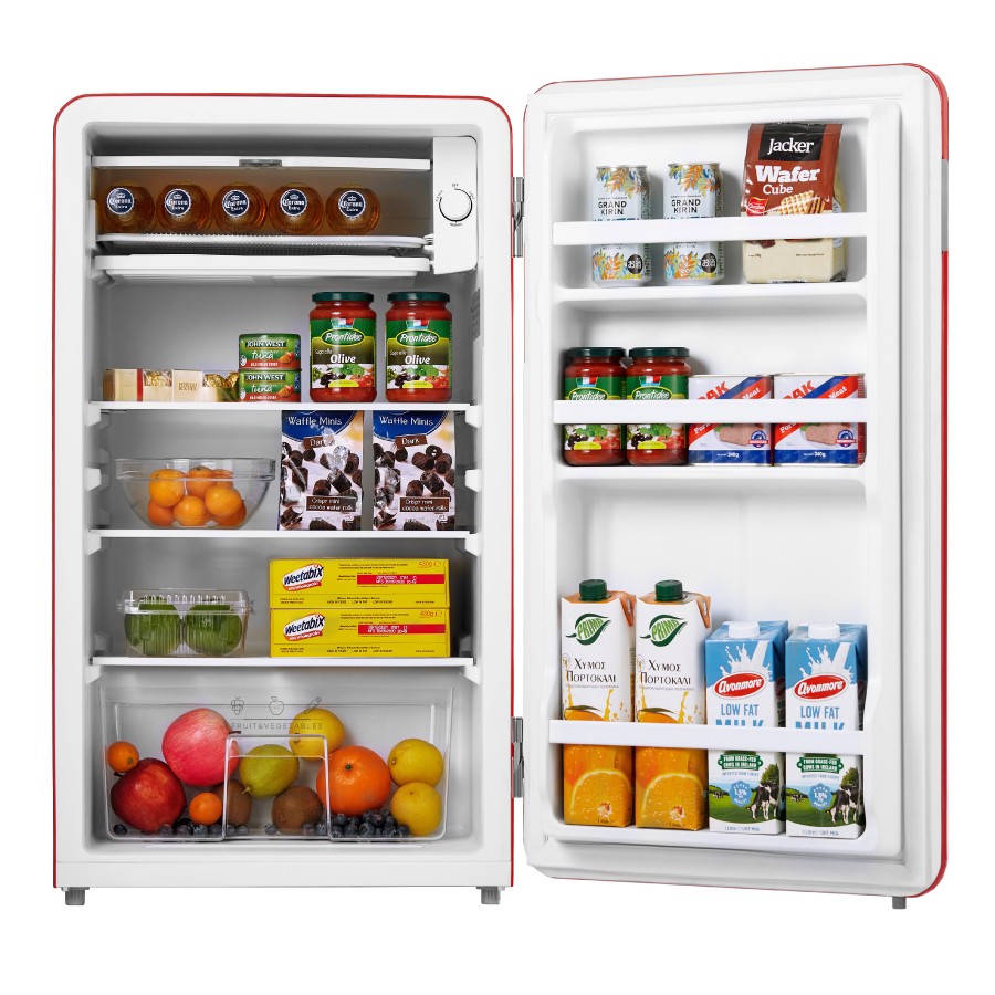 Midea Retro Table Top Fridge 93L - Image 7