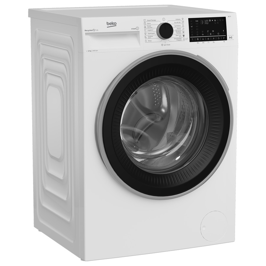 Beko 12kg Washing Machine 1400 RPM Wht - Image 2