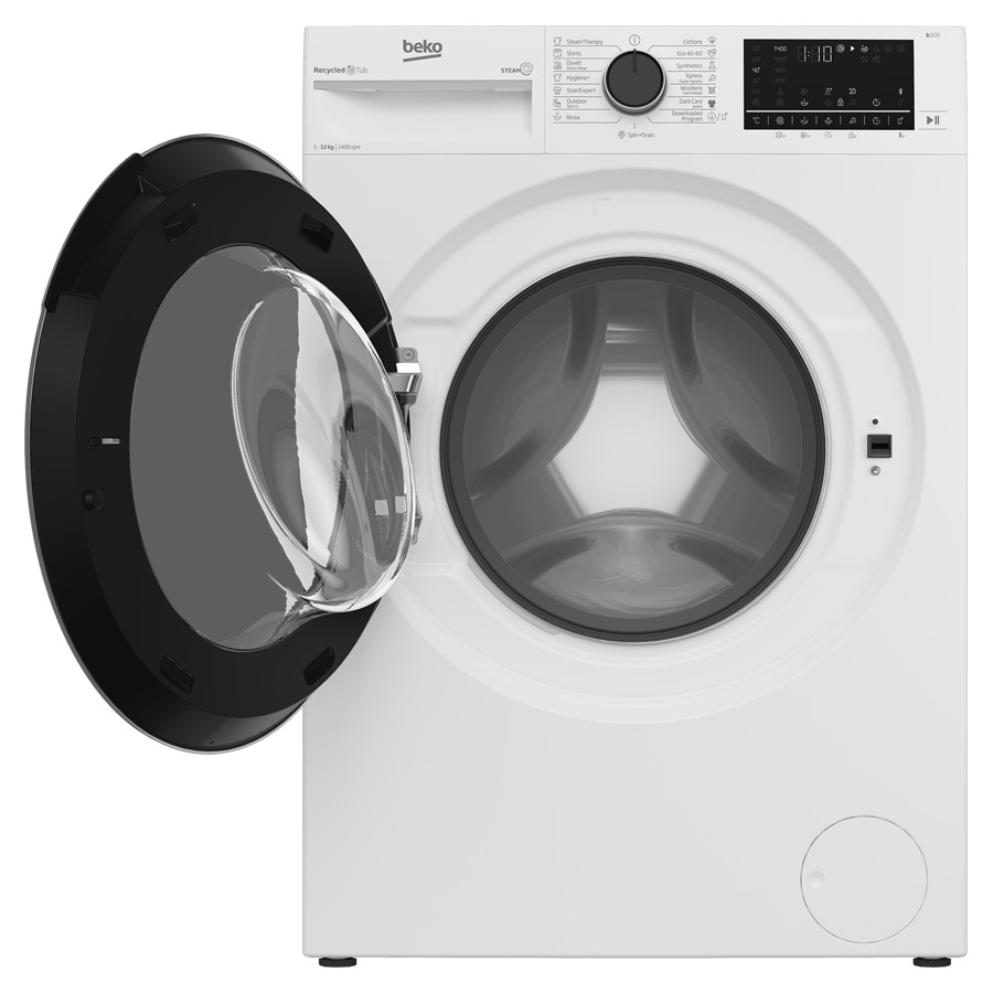 Beko 12kg Washing Machine 1400 RPM Wht - Image 3