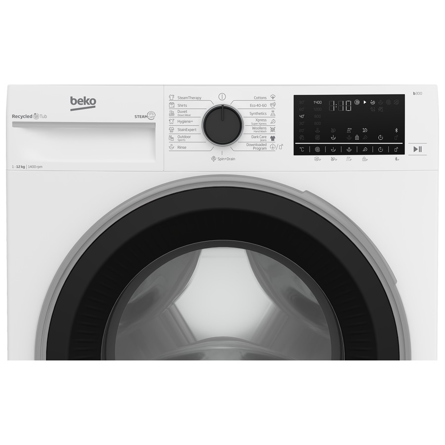 Beko 12kg Washing Machine 1400 RPM Wht - Image 4