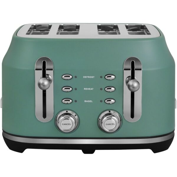 Rangemaster Classic 4 Slice Miner. Green